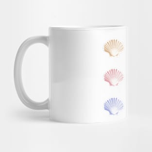 Pastel shell art Mug